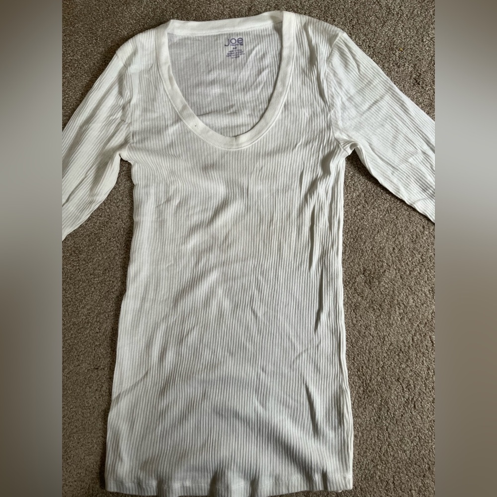 White long sleeve shirt